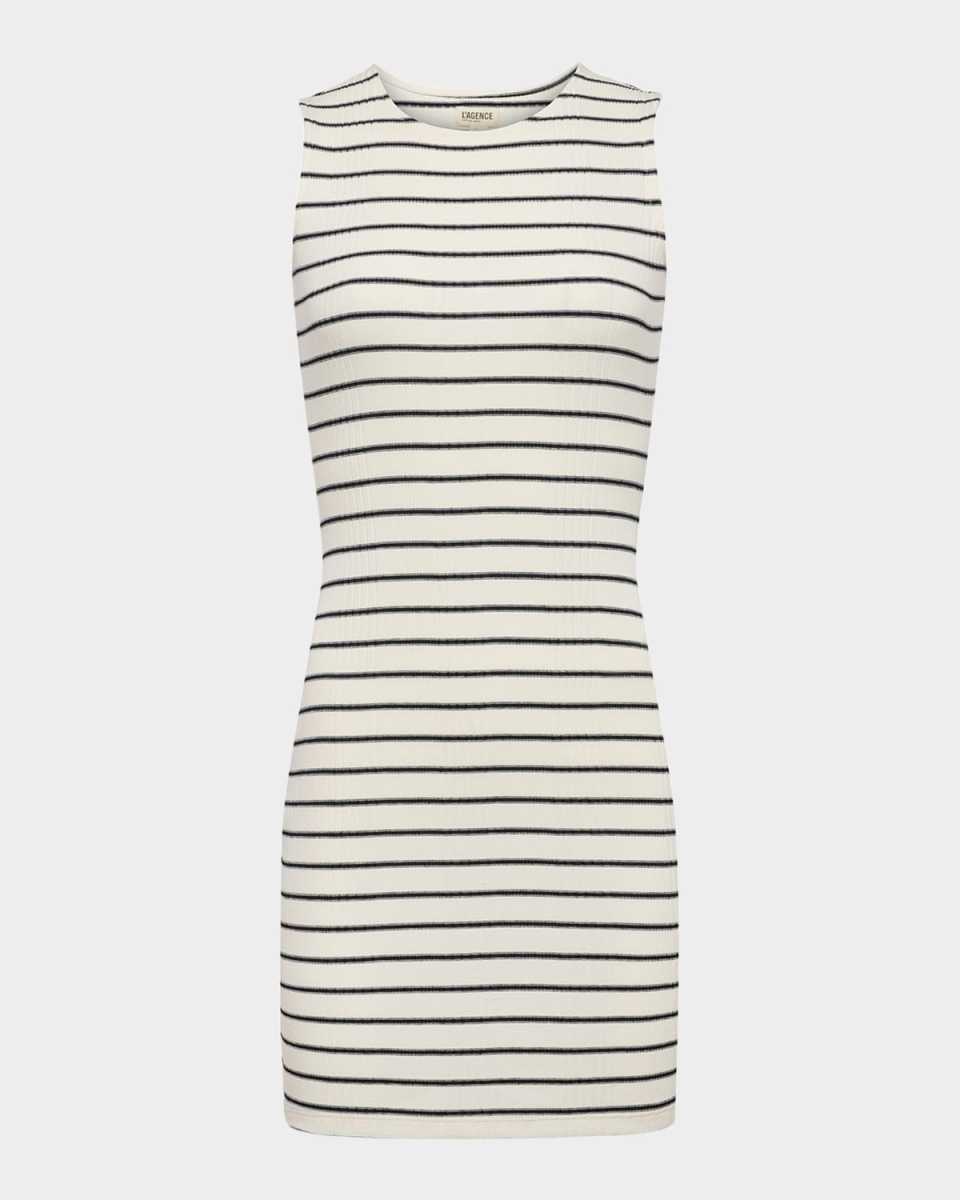 Ellis Stripe Knit Mini Dress